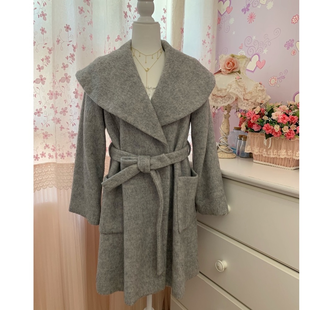Snidel Wool Wrap Coat - Picture 3 of 6